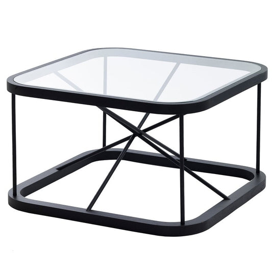 Twiggy table  66,5 x 66,5 cm by Woodnotes #black #