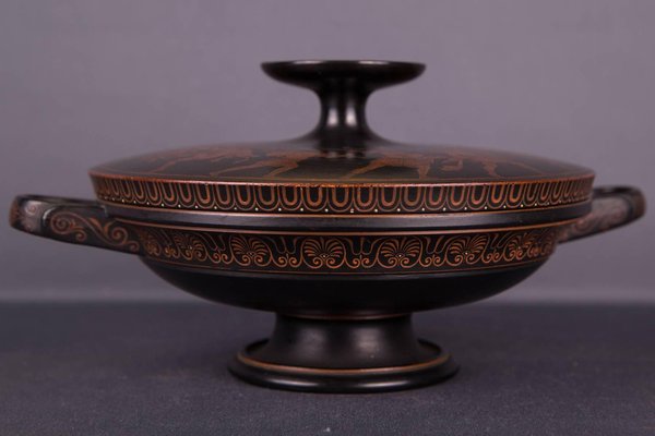 19th Century Antique Tin Vase from Ipsen, Copenhagen-FLW-1402346