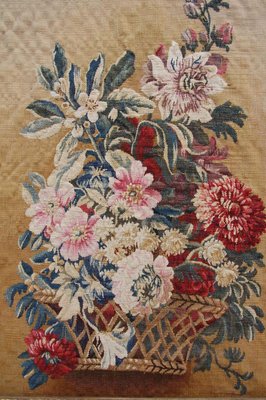 19th Century Aubusson Tapestry Representing A Framed Still Life-CEJ-626774