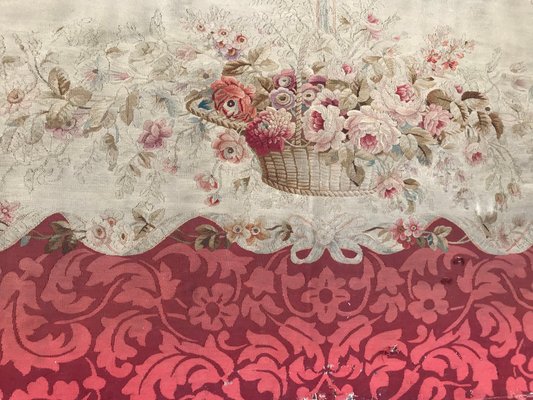 19th Century Aubusson Tapestry Sofa Cover-YMM-1157425