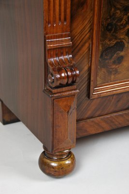 19th Century Austrian Nutwood Half Cabinet, 1880s-TQA-1322168