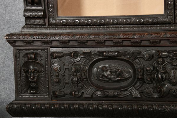 19th Century Baroque Cabinet, 1850s-DXD-1703571