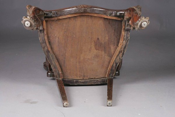 19th Century Baroque Colonial Throne Chair-FLW-1402372