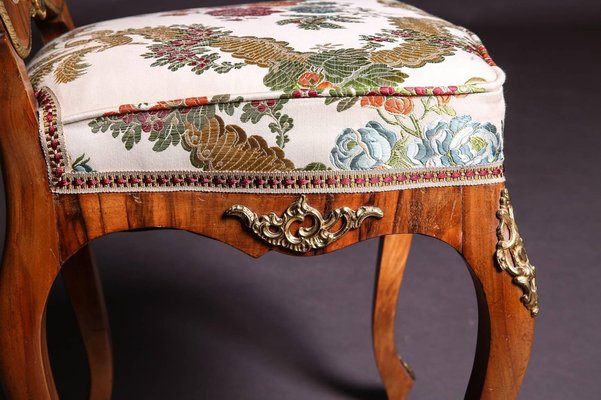 19th Century Baroque Saxony Sofa and Armchairs, 1880s, Set of 5-FLW-1402316