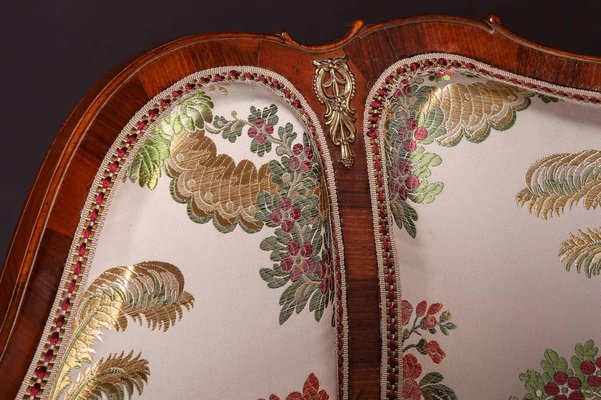 19th Century Baroque Saxony Sofa and Armchairs, 1880s, Set of 5-FLW-1402316