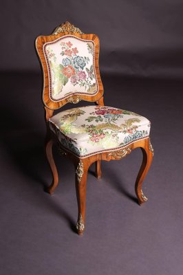 19th Century Baroque Saxony Sofa and Armchairs, 1880s, Set of 5-FLW-1402316