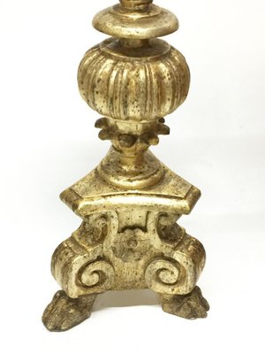 19th Century Baroque Style Candle Stand-UCH-1224664