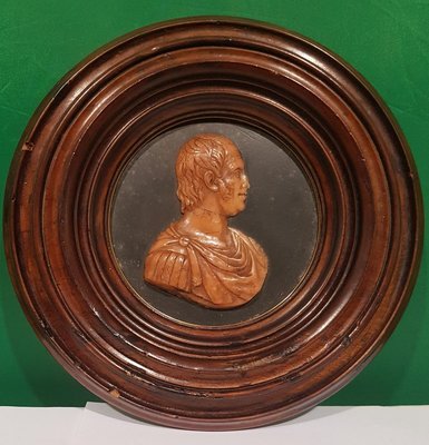 19th Century Bas Relief with Profile of Ferdinando IV Borbone-ZCI-751854