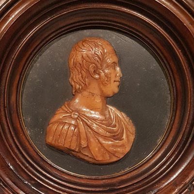 19th Century Bas Relief with Profile of Ferdinando IV Borbone-ZCI-751854