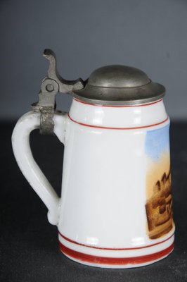 19th Century Beer Pitcher with View of Meissen, 1890s-FLW-1401955