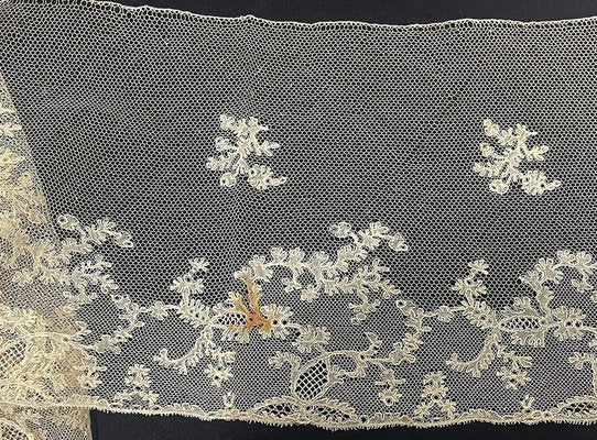 19th Century Belgian Lace Borders, Set of 4-UCH-1791342