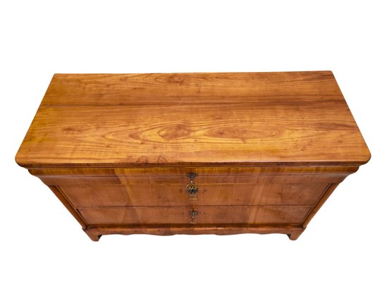 19th Century Biedermeier Cherrywood Chest of Drawers-WFJ-2034587