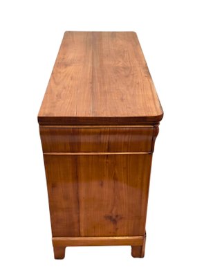 19th Century Biedermeier Cherrywood Chest of Drawers-WFJ-2034587