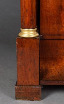 19th Century Biedermeier Column Secretary, 1830s-FLW-1402373