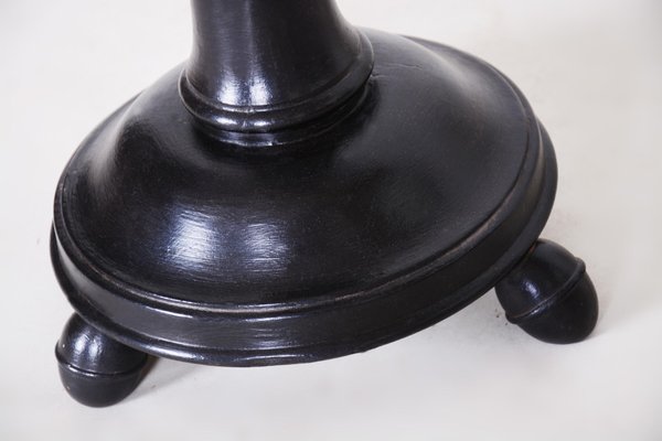 19th Century Biedermeier Czech Black Candlestick, 1850s-WHY-588914