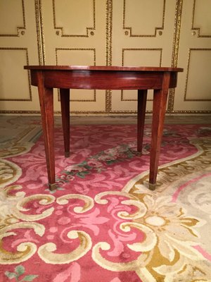 19th Century Biedermeier Dining Table in Mahogany, 1870s-FLW-1401800