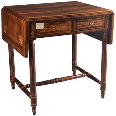 19th Century Biedermeier Folding Table, 1830s-FLW-1402114