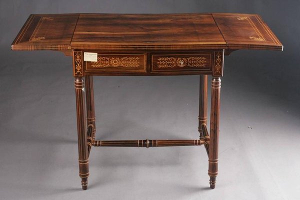 19th Century Biedermeier Folding Table, 1830s-FLW-1402114