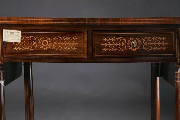 19th Century Biedermeier Folding Table, 1830s-FLW-1402114