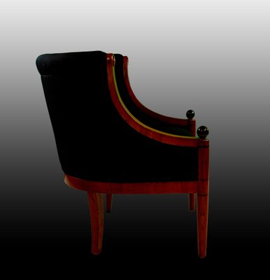 19th Century Biedermeier Lounge Chair-DAP-1384537