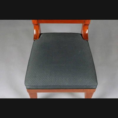 19th Century Biedermeier Style Mahogany Chair-FLW-1401844