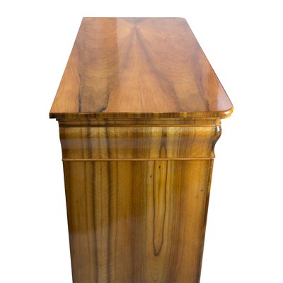 19th Century Biedermeier Walnut Chiffonier or High Chest of Drawers-WFJ-1072629