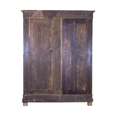 19th Century Biedermeier Walnut Wardrobe, Germany-WFJ-1396591