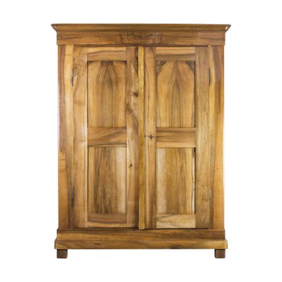 19th Century Biedermeier Walnut Wardrobe, Germany-WFJ-1396591