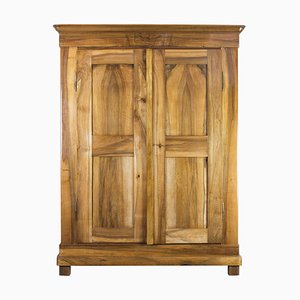 19th Century Biedermeier Walnut Wardrobe, Germany-WFJ-1396591