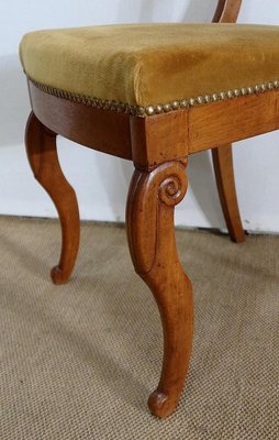 19th Century Blonde Mahogany Chairs, Set of 2-RVK-1209414