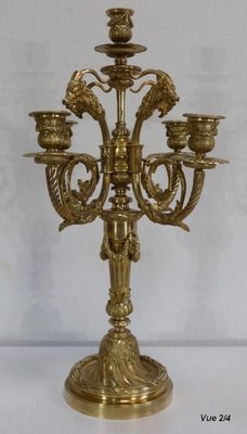 19th Century Bronze Candelabrum-RVK-1256279