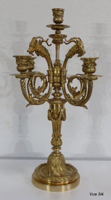 19th Century Bronze Candelabrum-RVK-1256279