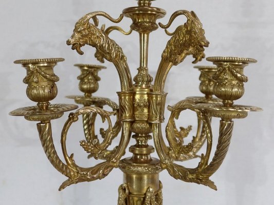 19th Century Bronze Candelabrum-RVK-1256279