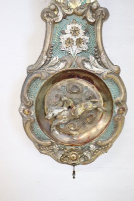 19th Century Bronze Wall Clock-DCO-1413773