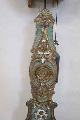 19th Century Bronze Wall Clock-DCO-1413773