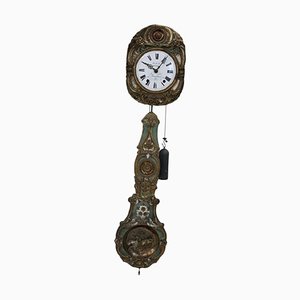 19th Century Bronze Wall Clock-DCO-1413773