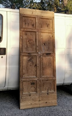 19th Century Brown Wooden Door-RAQ-2033374