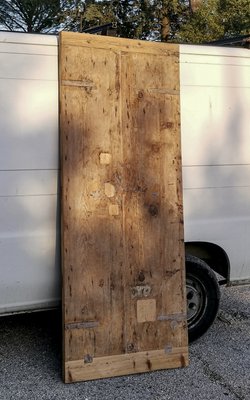 19th Century Brown Wooden Door-RAQ-2033374