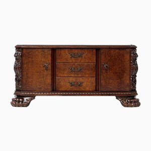 19th Century Burr Walnut Sideboard, 1890s-UBE-1417661