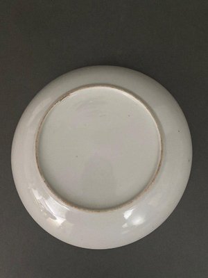 19th Century Canton Soup Plate in Rich Court Decor-QKG-1745374