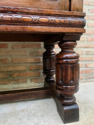 19th Century Catalan Spanish Buffet with 2 Doors-NOU-1076357