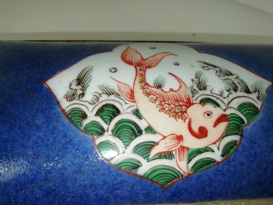 19th Century Ceramic Chinoiserie Box, France-HNE-1361907