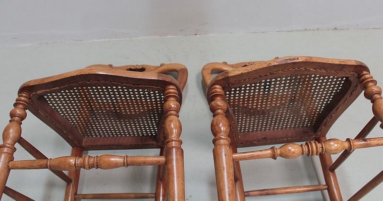 19th Century Cherry Chairs, Set of 2-RVK-1110949