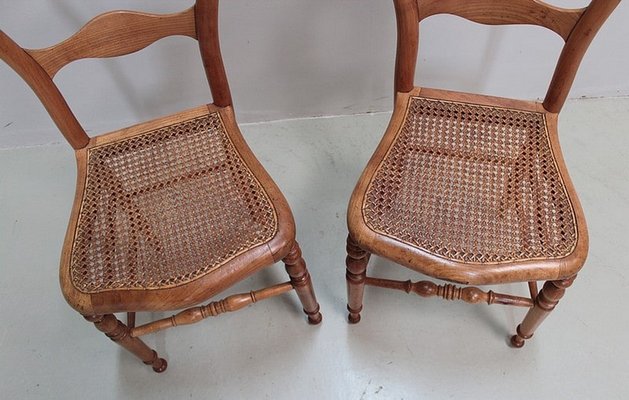 19th Century Cherry Chairs, Set of 2-RVK-1110949