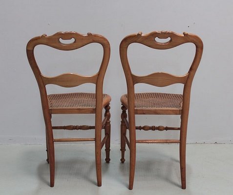 19th Century Cherry Chairs, Set of 2-RVK-1110949