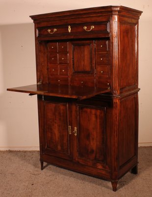 19th Century Cherrywood Secretary in the style of Louis XVI-HPU-1339022