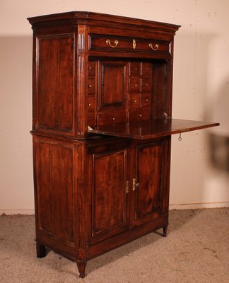 19th Century Cherrywood Secretary in the style of Louis XVI-HPU-1339022