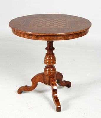 19th Century Chess Table, 1880s-ZLE-2035028