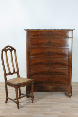 19th Century Chest of Drawers in Mahogany from Luigi Filippo-GAP-1737199