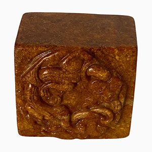 19th Century Chinese Soapstone Seal-UR-1436831